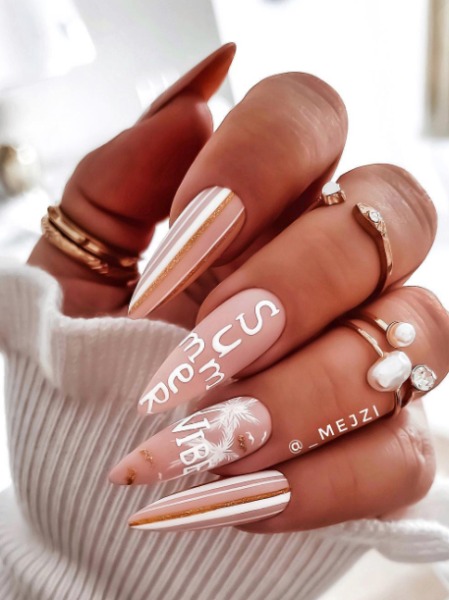 nude summer nails ideas