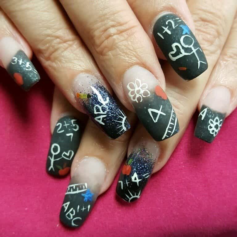 back to school nails 10