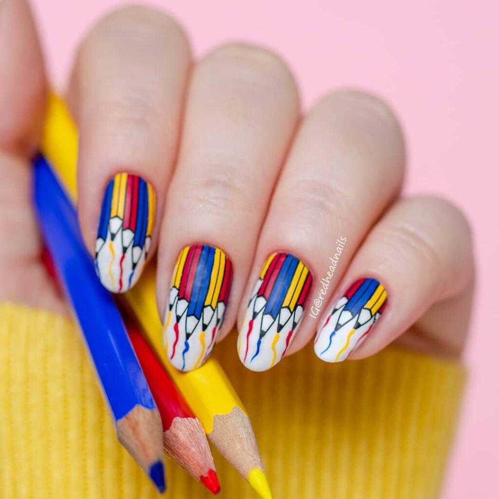 back to school nails 15