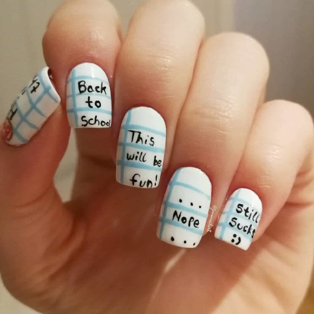 back to school nails 8