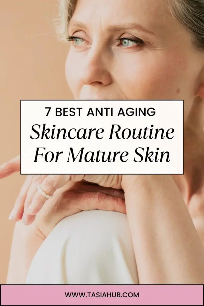 skincare routine for mature skin