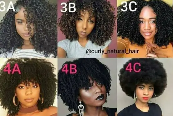 3a 4c hair chart