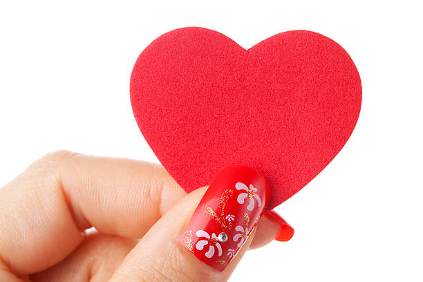 cute valentine's day nail designs