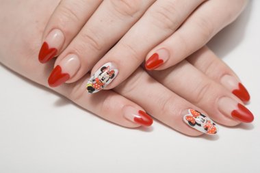 valentines day nails 16