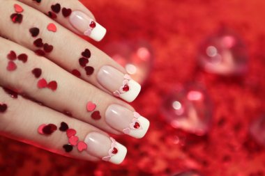 valentines day nails 8