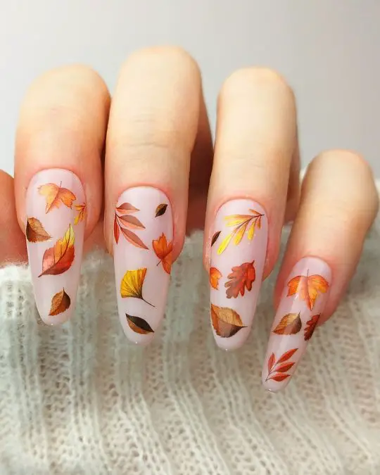 thanksgiving nails 3