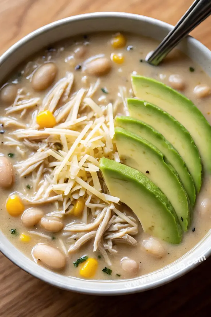 creamy white chicken chili 1
