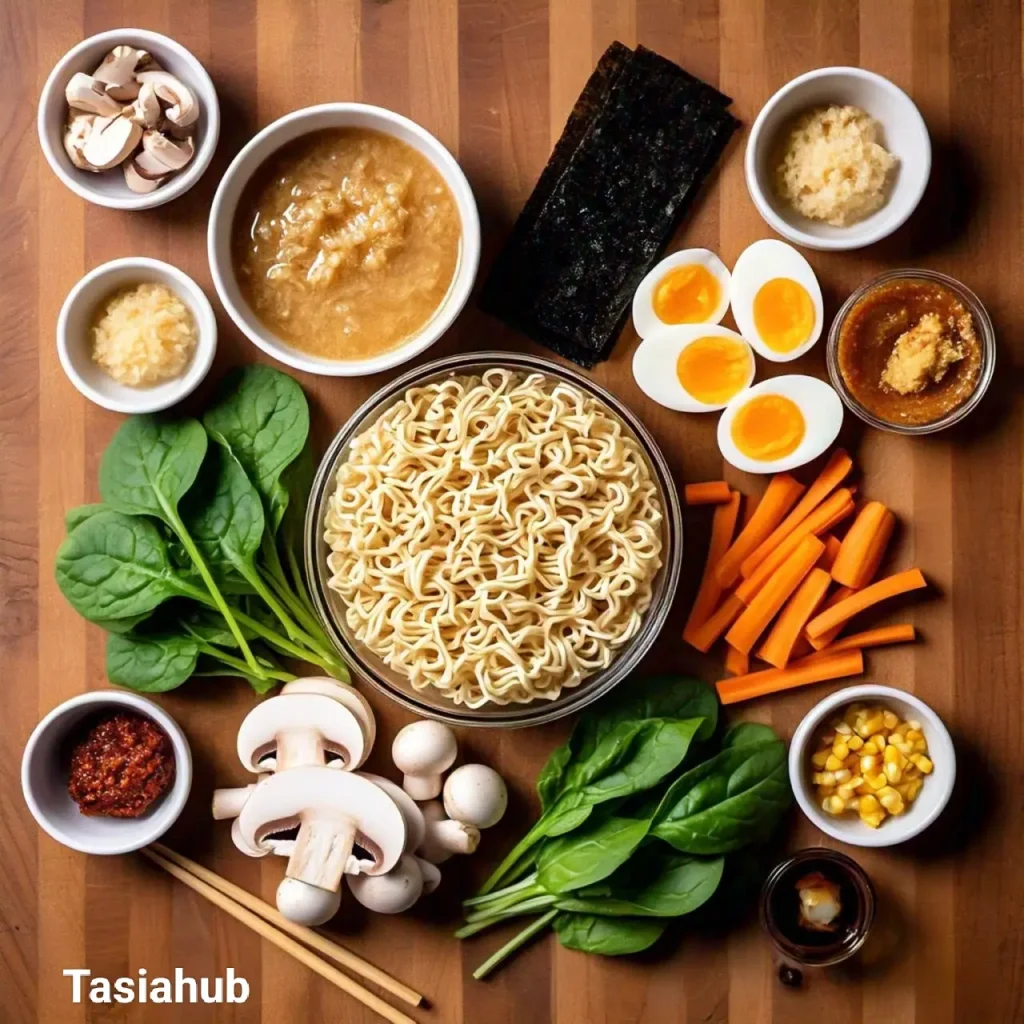 homemade ramen ingredients 1
