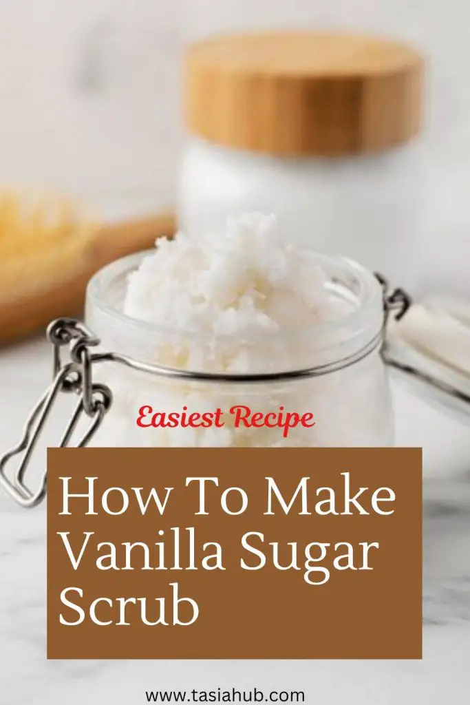 how to make sugar scrub for face pin image