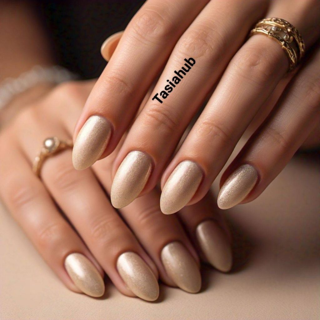 Almond Champagne Shimmer