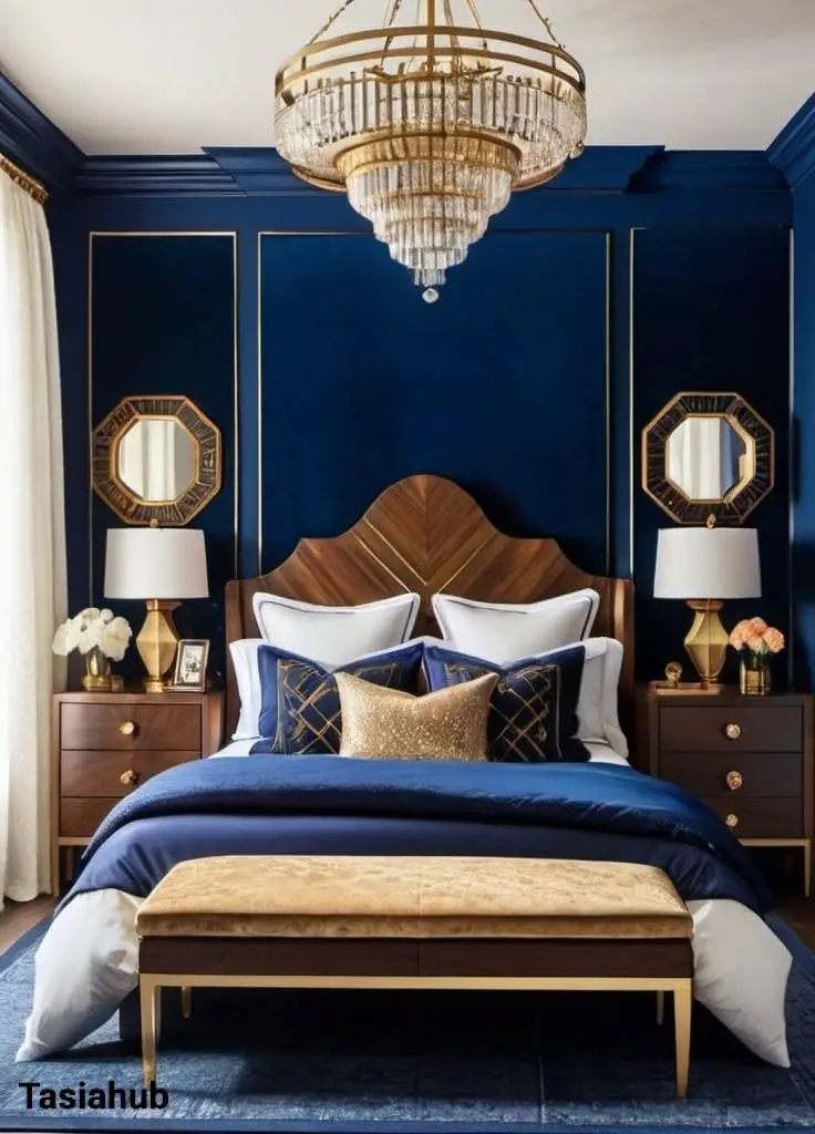 Art Deco Blue 1