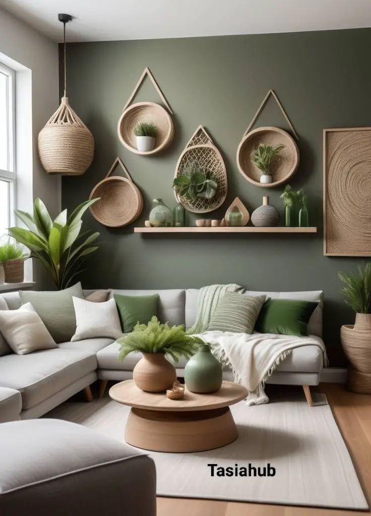 Boho Green House Decor 1