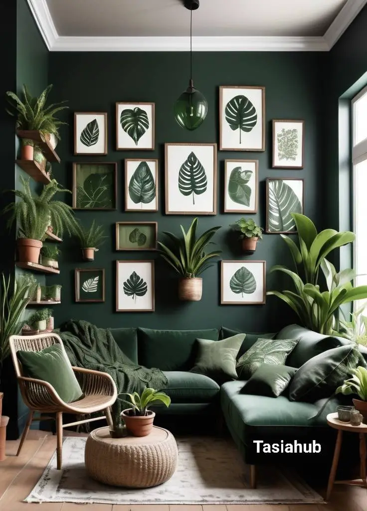 Botanical Dark Style Decor 1