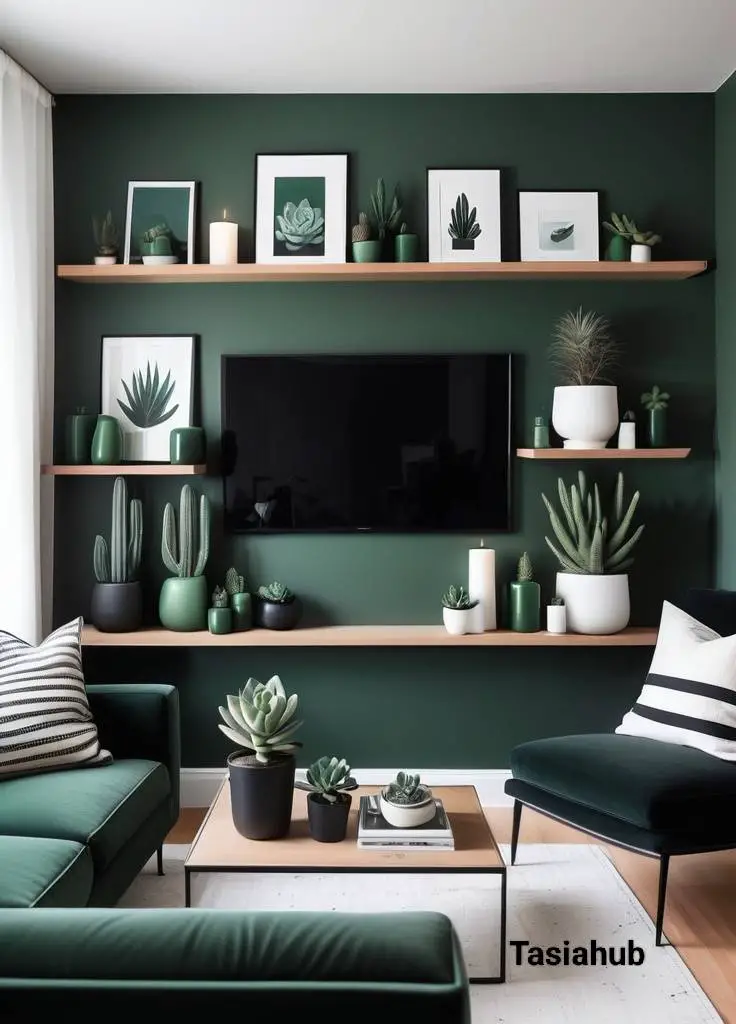Cozy Dark Green Vibes 1