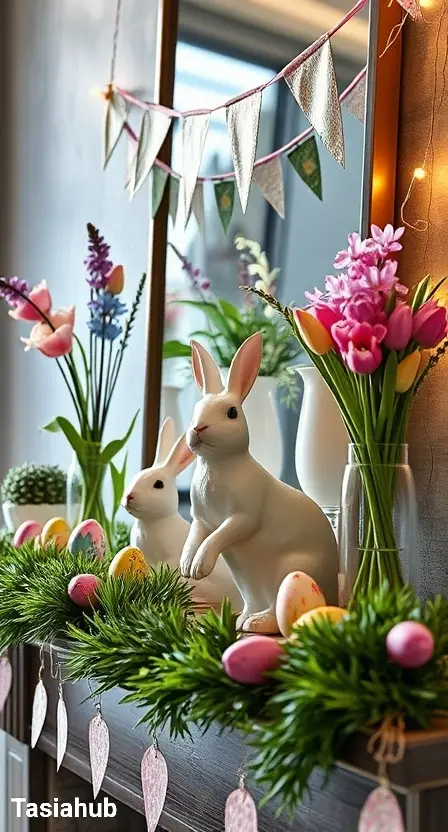 Easter Mantle Whimsy