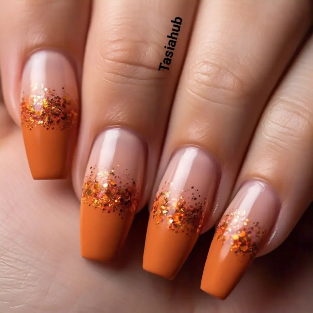 Fall Almond Ombre