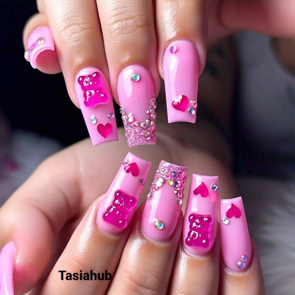 Junk Nails Bling Short