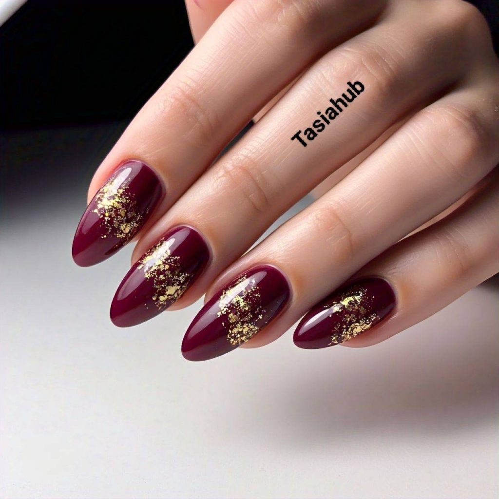 Maroon Almond Perfection