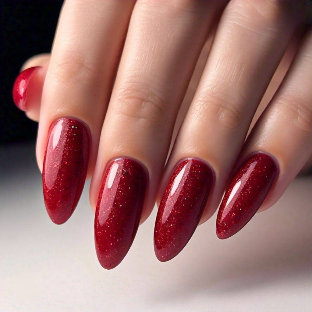 Red Almond Elegance