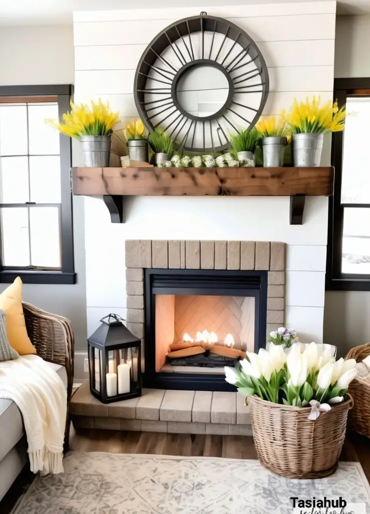 Rustic Hearth Makeover