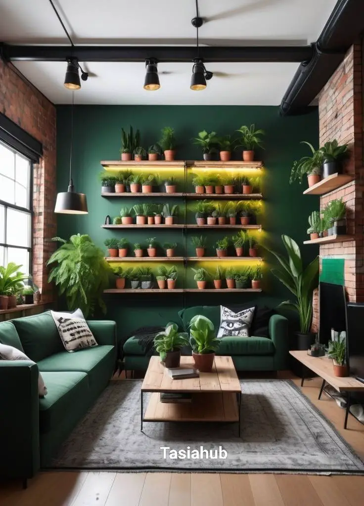 Rustic Neon for Two Accent Walls 1