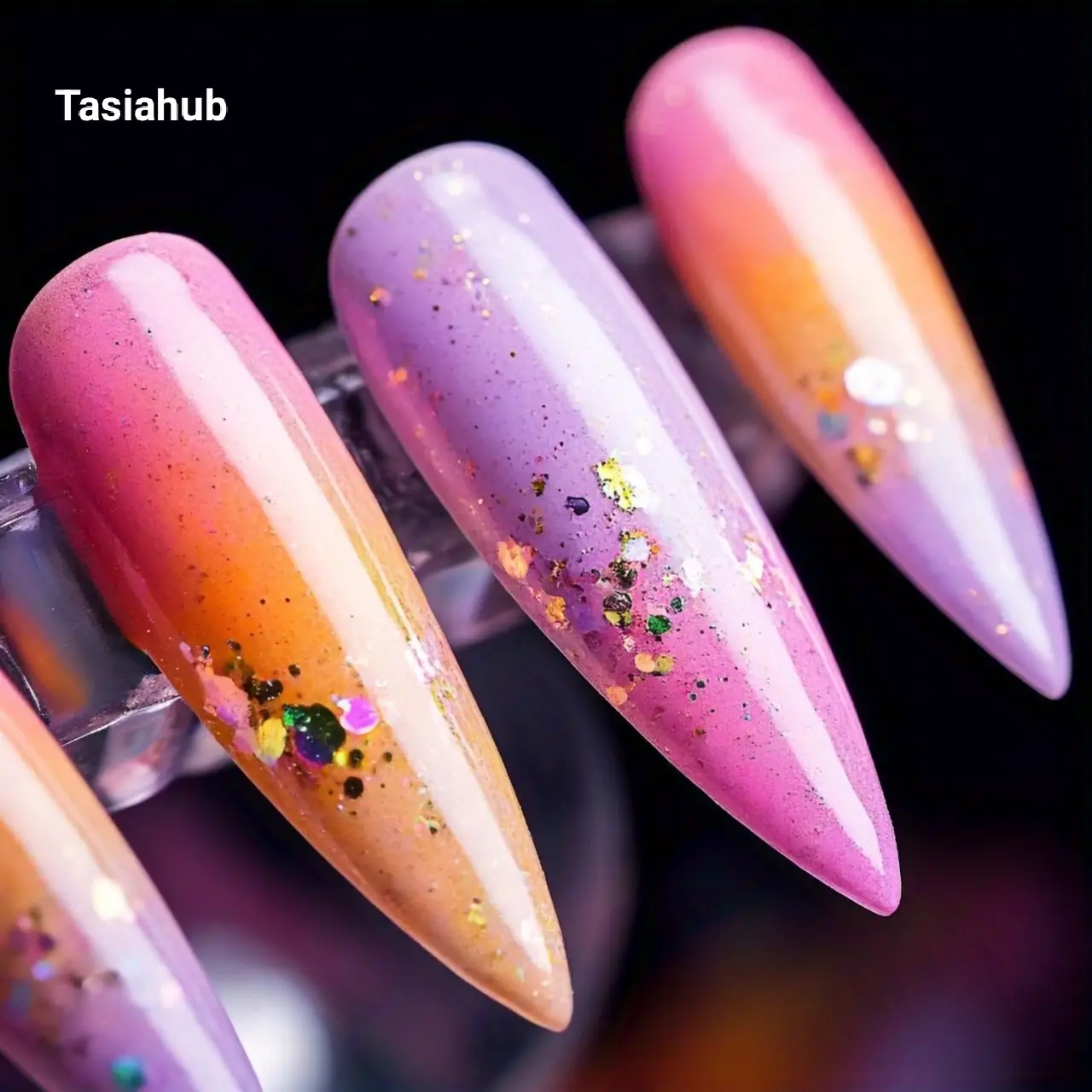 20 Elegant Spring Stiletto Acrylic Nails