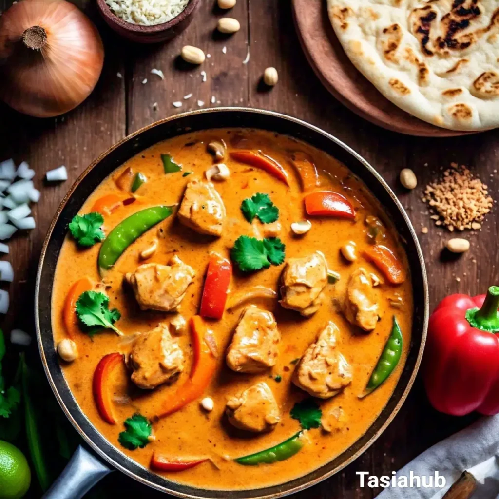 Thai coconut curry chicken 2