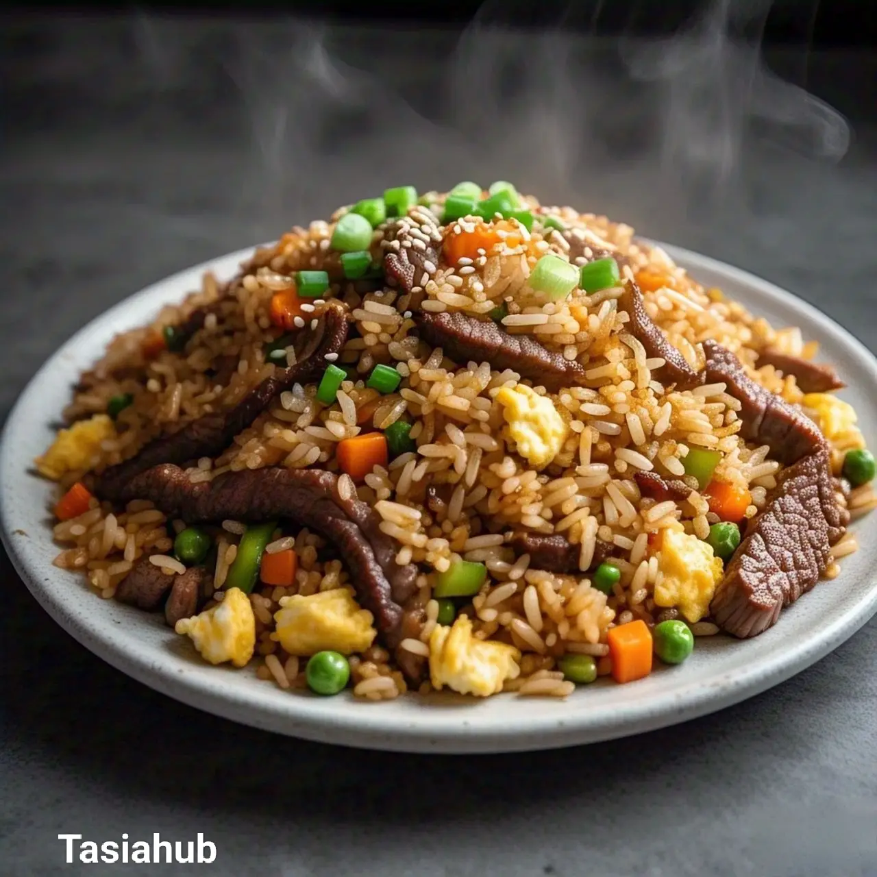Beef fried rice
