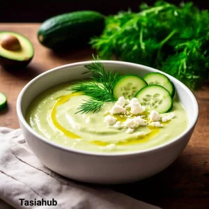 chilled cucumber soup 1
