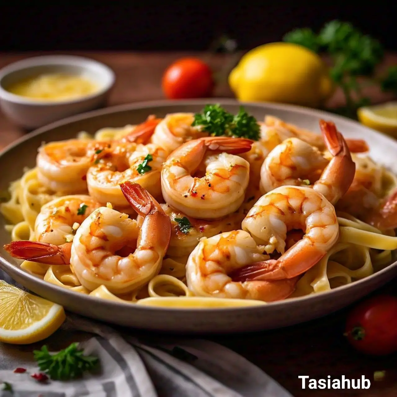 Garlic butter shrimp