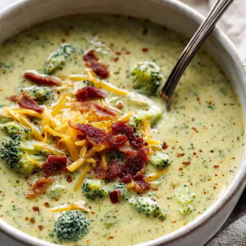 keto broccolie cheese soup