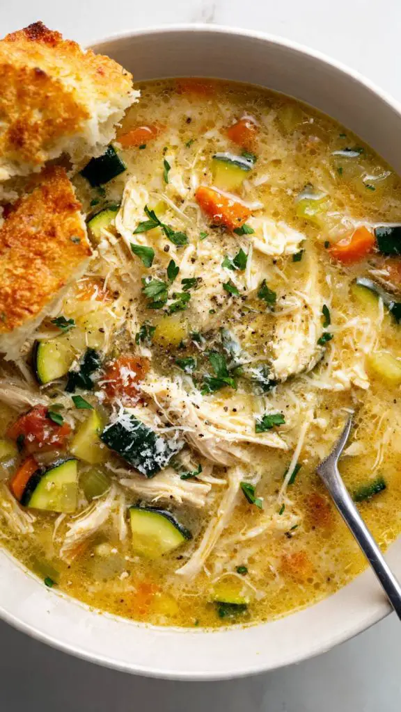 keto chicken soup 1