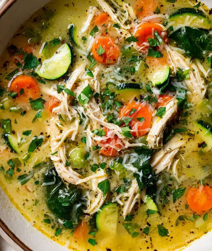 Keto Chicken Soup Recipe