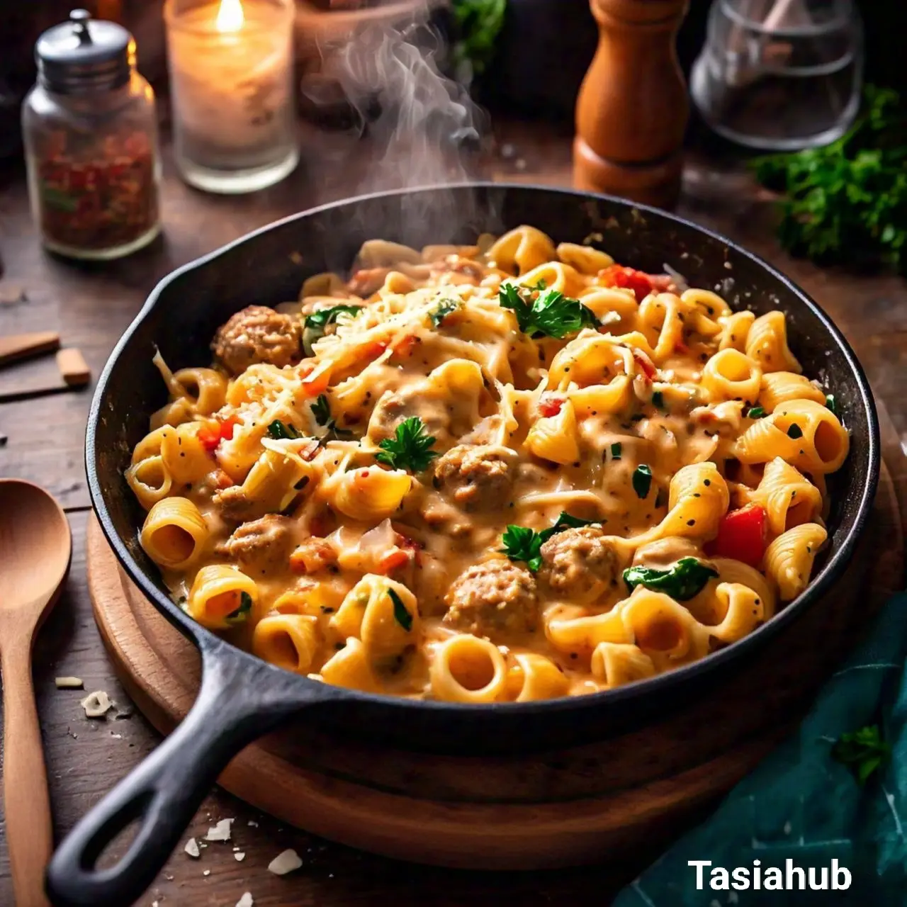 One pot pasta and sausage recipe