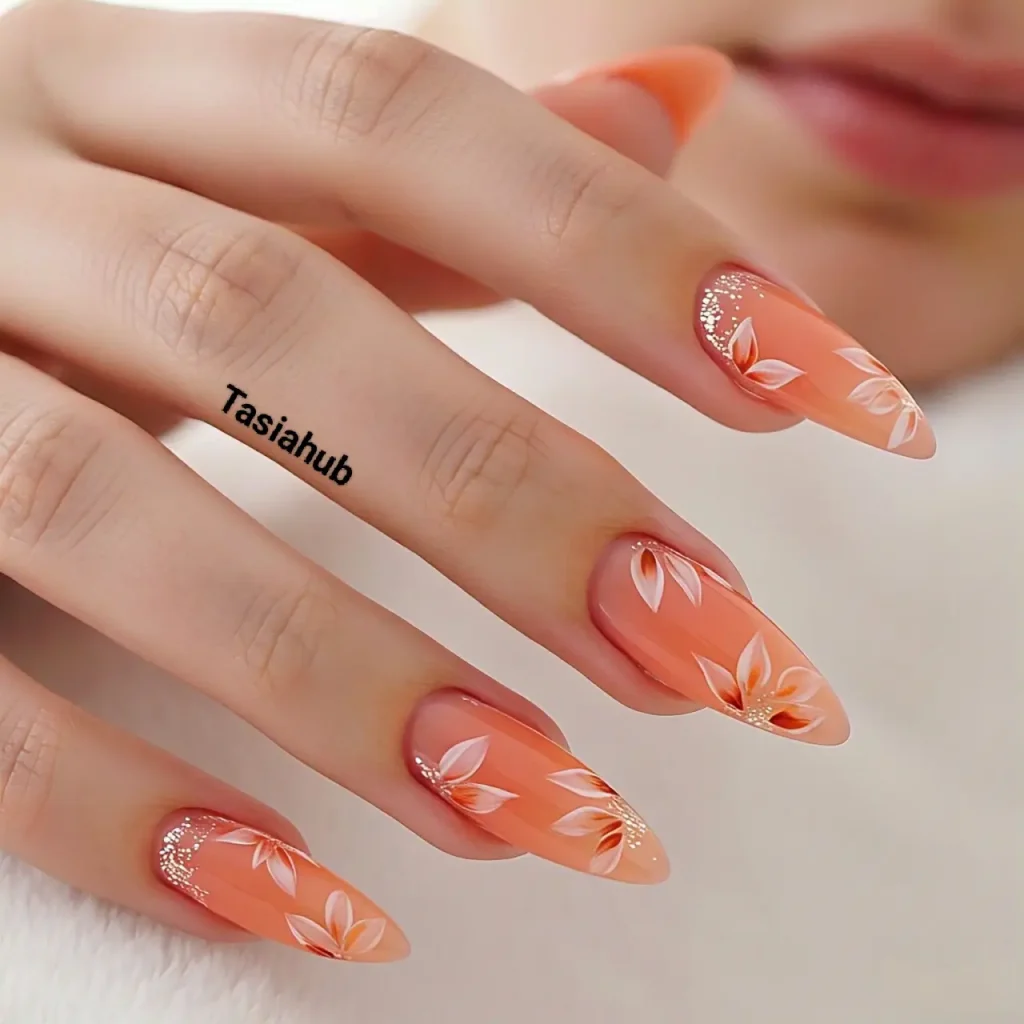 peach spring bloom