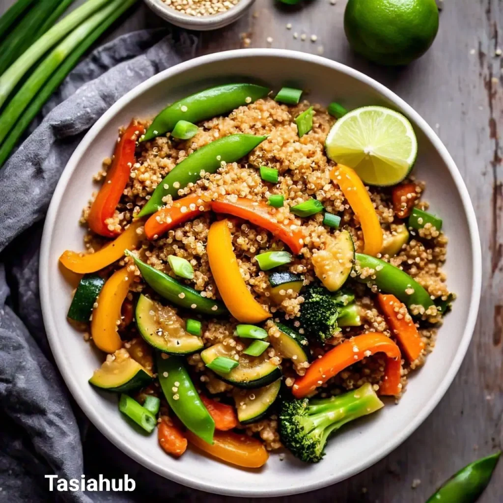 quinoa and vegetable stir fry recipe