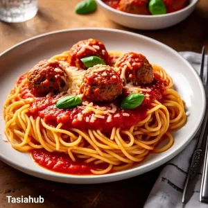Spaghetti and meatballs recipe