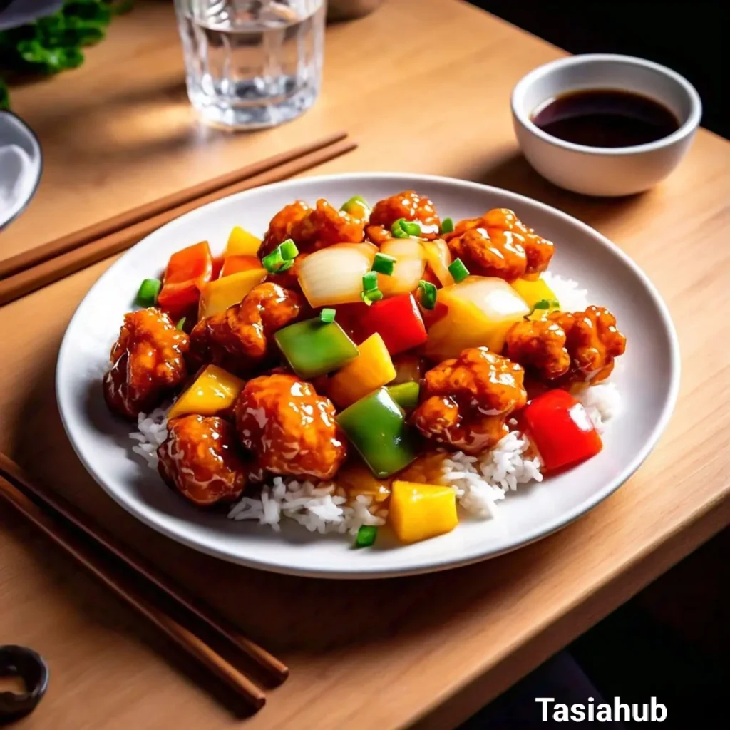 sweet and sour chicken