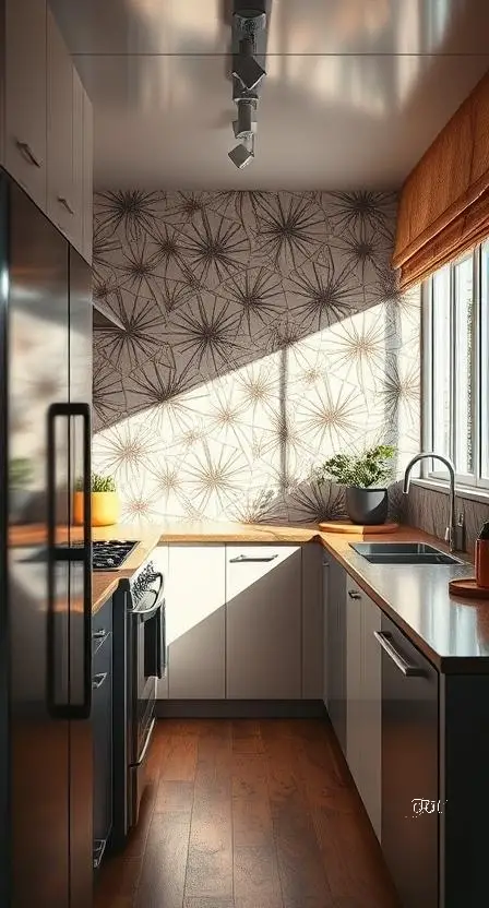 diy wallpaper for accents