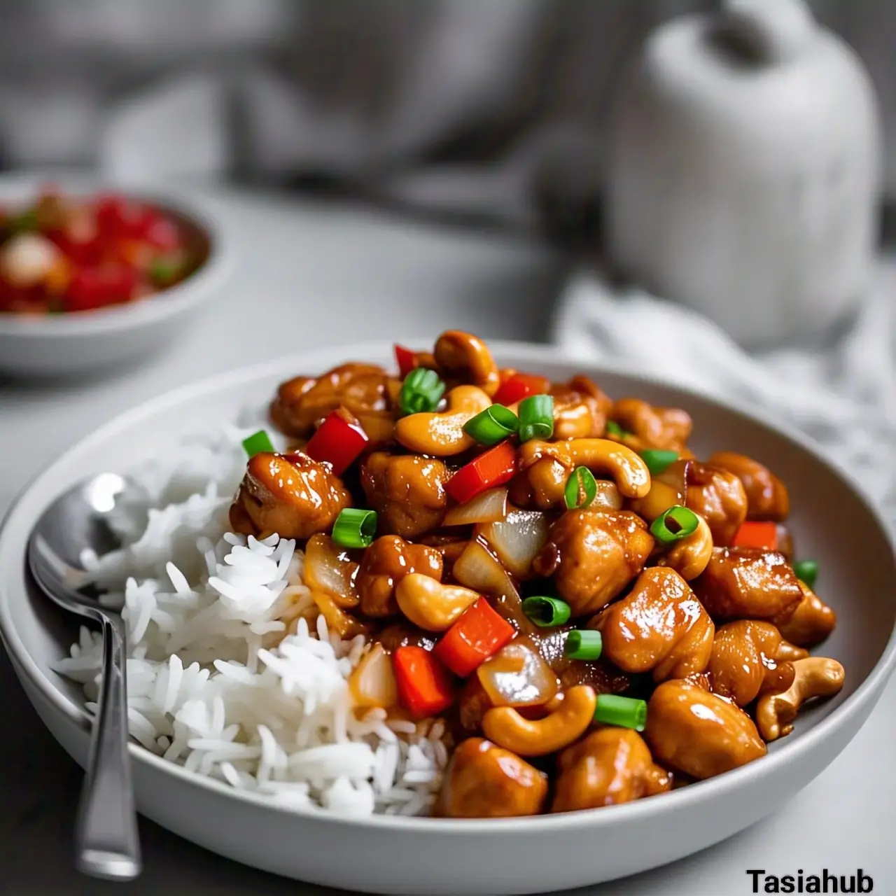 Cashew chicken stir fry