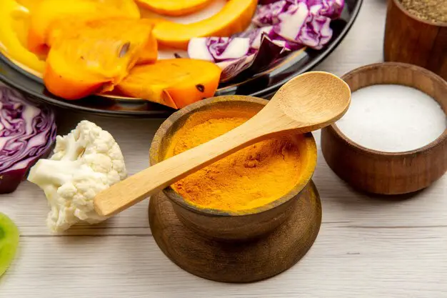 DIY turmeric face mask