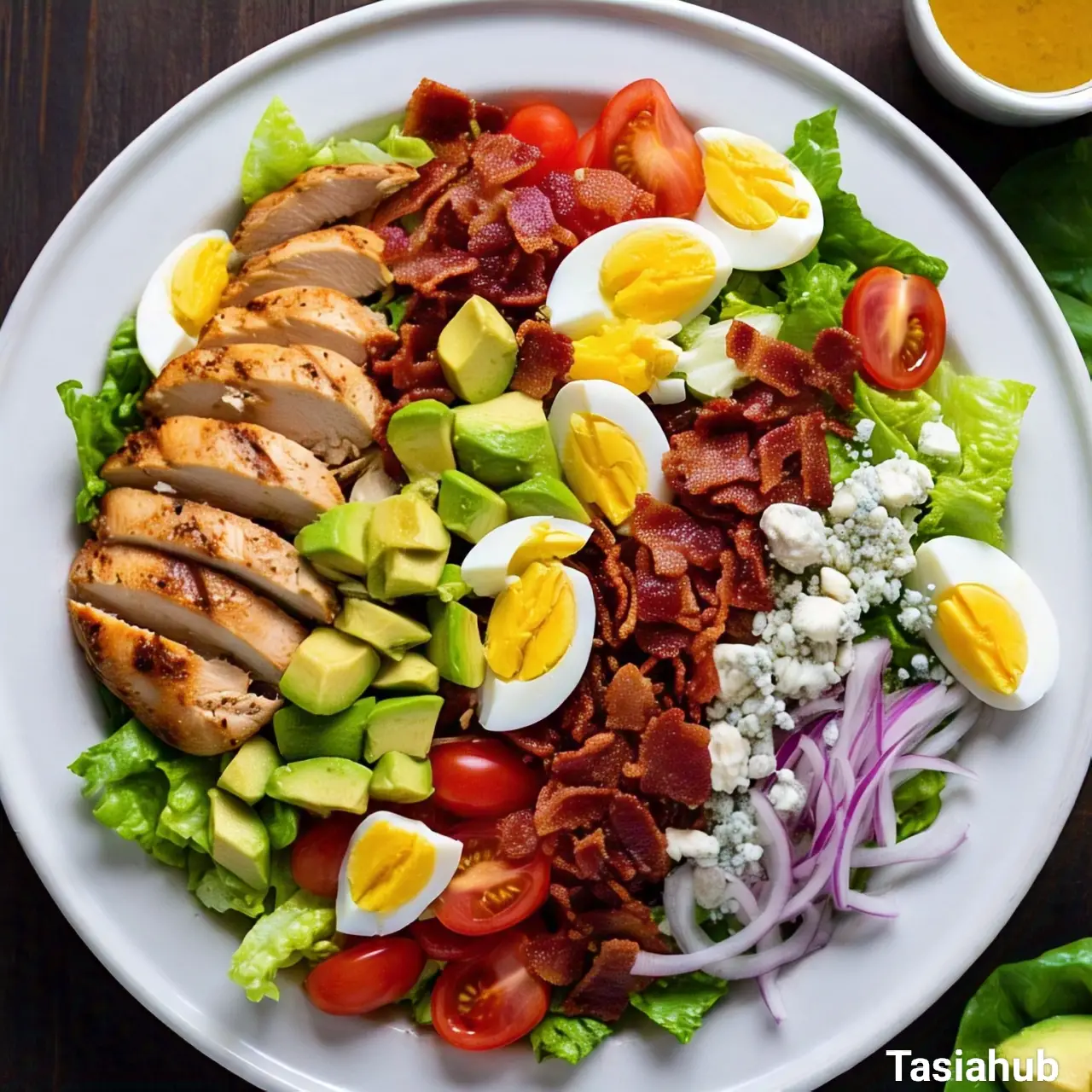Grilled chicken Cobb salad