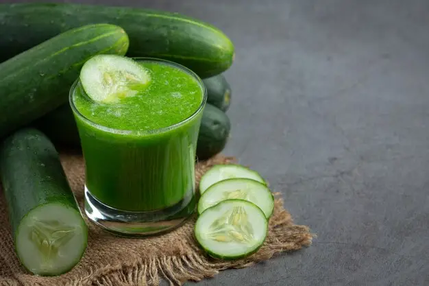 cucumber and aloe vera face mask