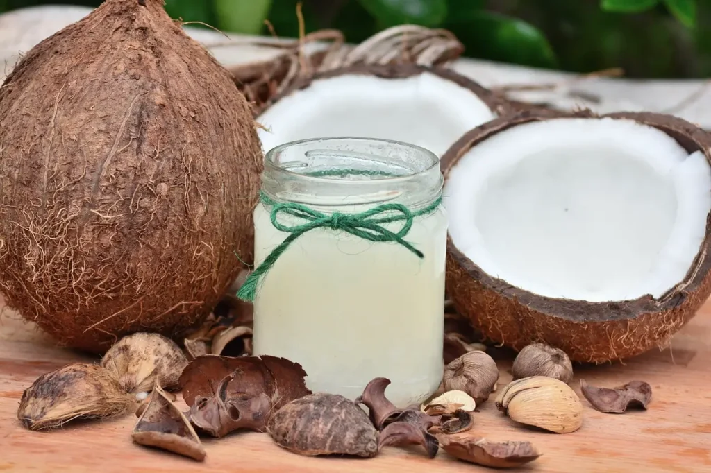turmeric and coconut oil face mask