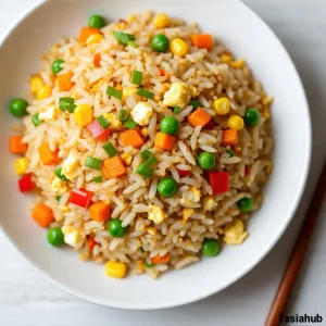 Vegetable fried rice