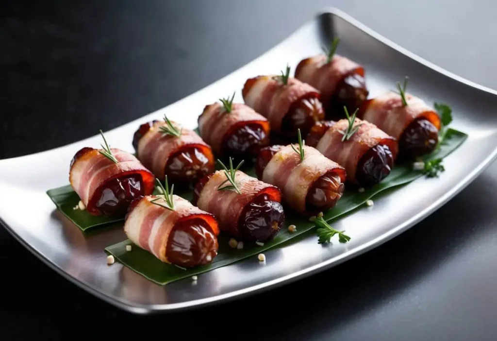 Bacon Wrapped Dates