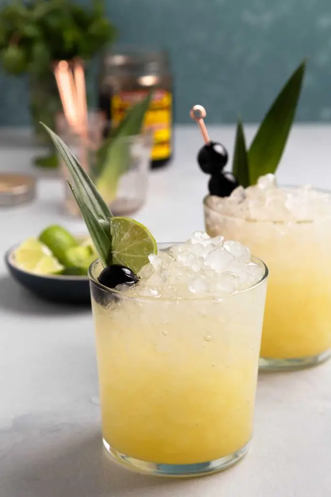 Pineapple Ginger Beer Mocktail Two Cocktails