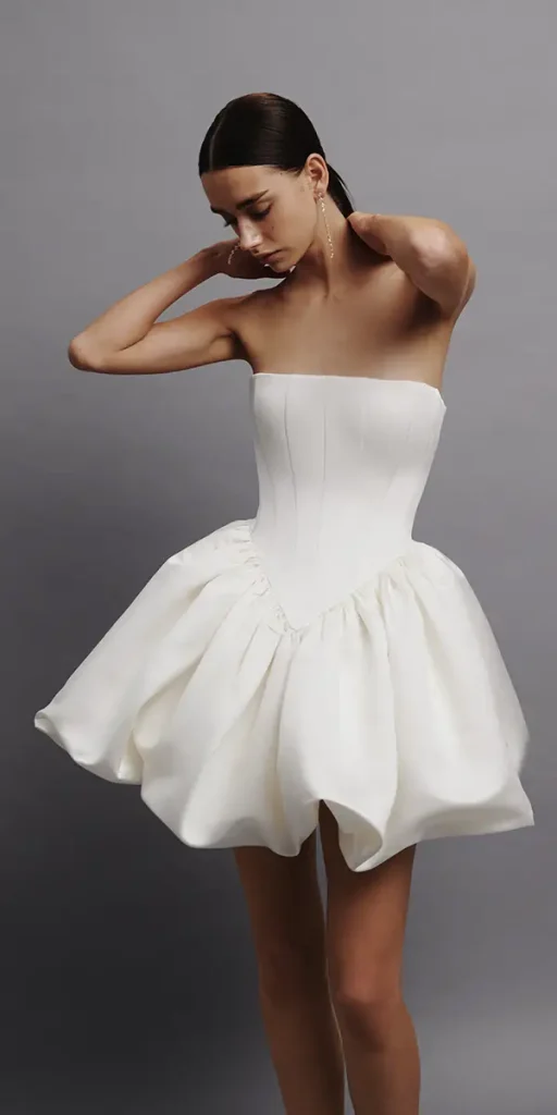 short wedding dress 6