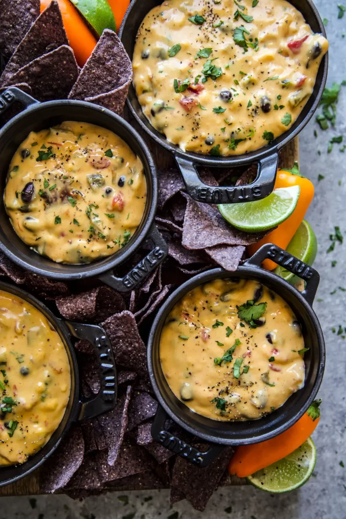 slow cooker tex mex queso www.thecuriousplate.com 4