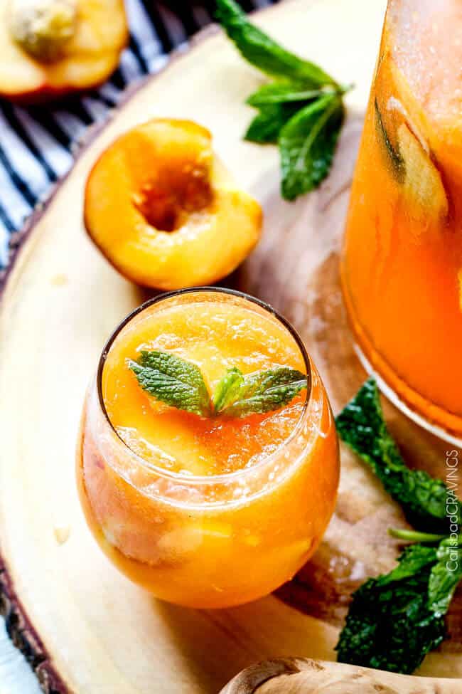 sparkling peach punch 11